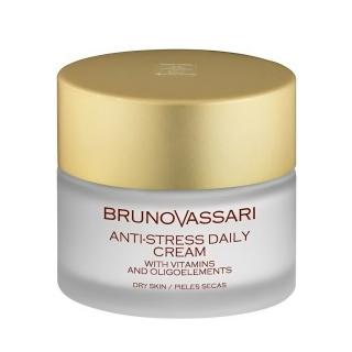 Crema de Zi Anti-Oboseala Pentru Ten Uscat 50ml - Anti Stress Daily Cream Secas - Bruno Vassari