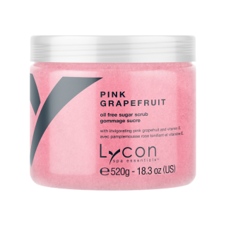 Exfoliant din zahar fara ulei, Sugar scrub Invigorating Pink Grapefruit - 520g