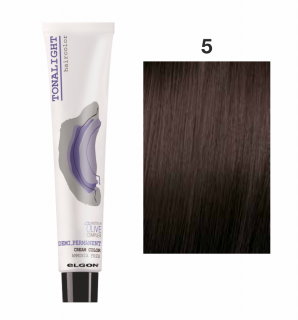 Vopsea demi-permanenta fara amoniac 100ml - Tonalight 5 Haircolor - ELGON
