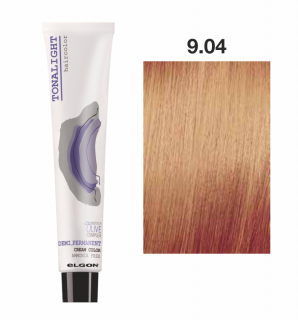 Vopsea demi-permanenta fara amoniac 100ml - Tonalight 9.04 Haircolor - ELGON