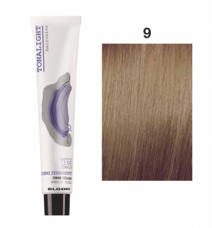 Vopsea demi-permanenta fara amoniac 100ml - Tonalight 9 Haircolor - ELGON