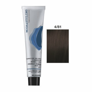 Vopsea Permanenta -  Modastyling Nr 4 81 Ash Brown - Elgon