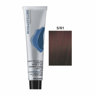Vopsea Permanenta -  Modastyling Nr 5 61 Light Mahogany Ash Brown - Elgon