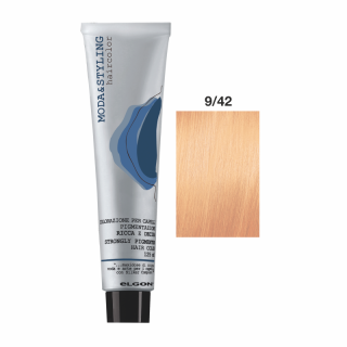 Vopsea Permanenta -  Modastyling Nr 9 42 Extra Light Copper Beige Blonde - Elgon