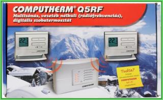 Termostat centrala termica Computherm Q5RF wireless, neprogramabil, pana la 4 zone