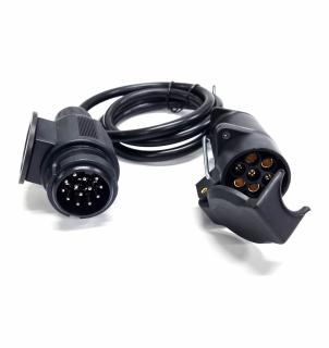 Adaptor fisa priza remorca 13-7 Pini cu cablu