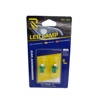 Bec Bord Lumina Verde 12V
