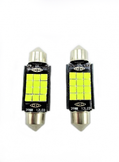 Bec Led Sofit 12 SMD Canbus 39 mm