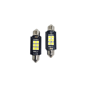 Bec Led Sofit 6 SMD 39 mm 3030