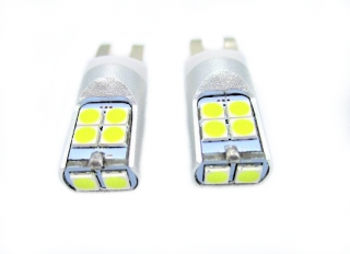 Bec Led T10 10 SMD 3030A 12 24V