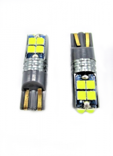 Bec Led T10 10 SMD 3030N 12 24V