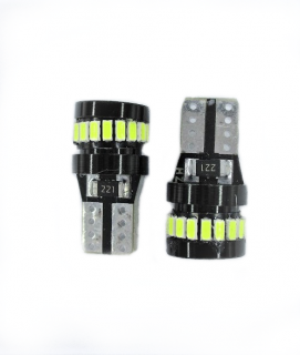 Bec Led T10 24 SMD 3014 Canbus