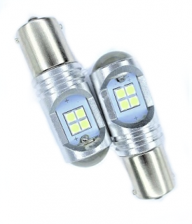 Bec semnal 12 SMD 3030 Canbus BA15S