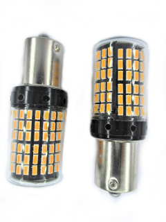 Bec semnal 144 SMD BAU15S Orange