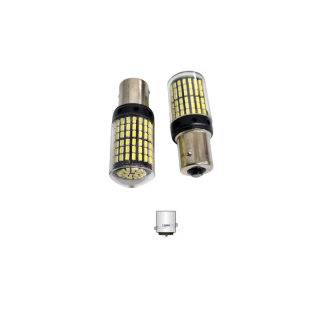 Bec semnal 144 SMD BAY15D Lumina Alba