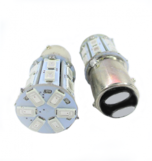 Bec stop frana 20 SMD BAY15D rosu   alb