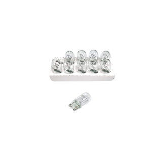Bec T20 Soclu Sticla 12V 21W cu 1 Faza 10 buc set