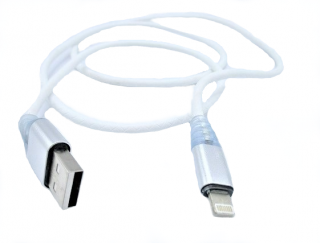 Cablu alimentare date USB I-Phone cu Led