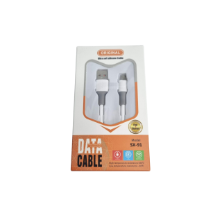 Cablu din silicon Alimentare Date USB-MicroUsb 1M