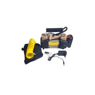 Compresor Auto 2 Cilindrii cu Acumulator 150 PSI Maro