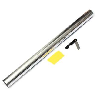 Folie argintie pentru geamuri auto Silver 0.75 3m