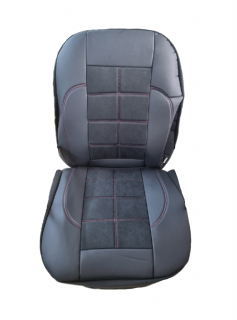 Huse Scaune Auto 5 Locuri Universale Piele Ecologica cu Alcantara