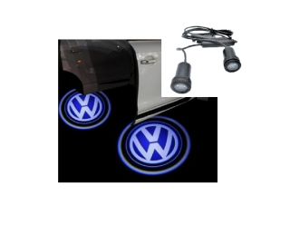 Lampi pentru portiere cu Logo Volkswagen
