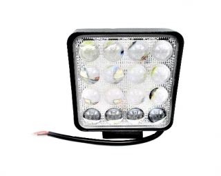 Proiector auto Led  48 W patrat