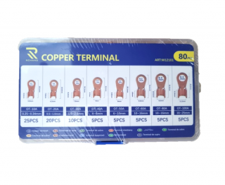 Terminal conectori cupru 80 piese
