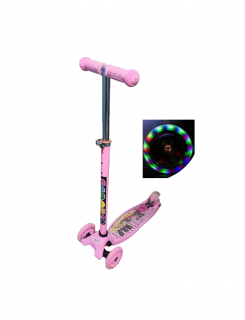 Trotineta pentru copii +3 ani Scooter Roz