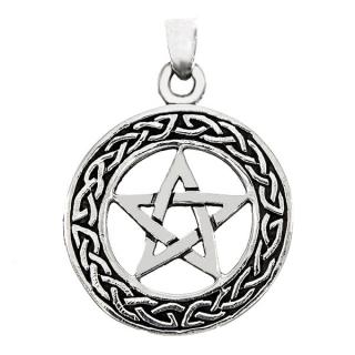 Pandantiv Argint Pentagrama