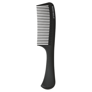 Carbon Handle Comb, Pieptan cu maner - 22cm