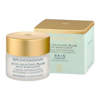 Crema Calmanta si Intens Reparatoare Pentru Tenul Sensibil 50ml - Skin Restore Plus - Bruno Vassari