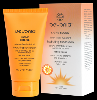 Crema hidratanta cu protectie solara SPF40 150ml - Hydrating Sunscreen Broad Spectrum SPF40 - PEVONIA