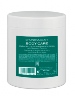 Crema Pentru Masaj Anti-celulitica cu Extract de Alge Marine1000ml - Anti Cellulite Massage Cream - Bruno Vassari