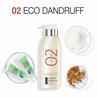 Sampon pentru par deshidratat, cu probleme ale scalpului, Eco Dandruff Shampoo 250ml - Biotop