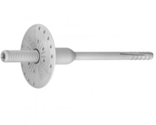 Diblu termosistem 8 mm cui metalic infiletare cap plastic Rawlplug R-TFIX 8S