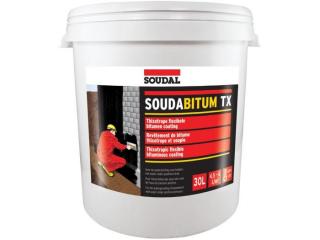 Hidroizolatie bituminoasa fundatie Soudal Soudabitum TX DFE 30 l