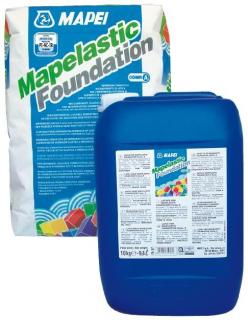 Hidroizolatie flexibila fundatie si beci Mapei Mapelastic Foundation A+B 32 kg