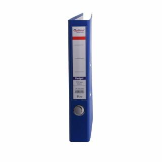 Biblioraft A4, plastifiat PP paper, margine metalica, 50 mm, Optima Budget