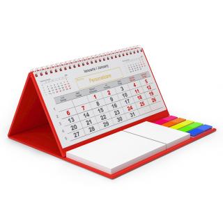 Calendar de birou personalizat, notite, Clasic