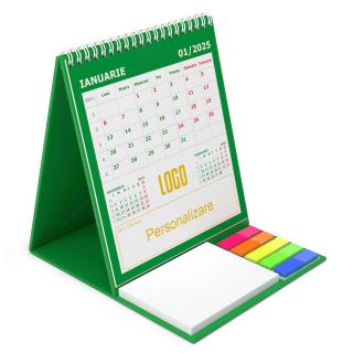 Calendar de birou vertical,notite,Triptic 2,personalizat