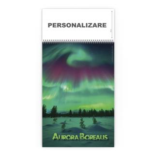 Calendar de perete Aurora Borealis, CD