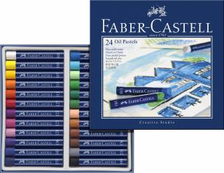 CREIOANE ULEI PASTEL 24 CULORI FABER-CASTELL