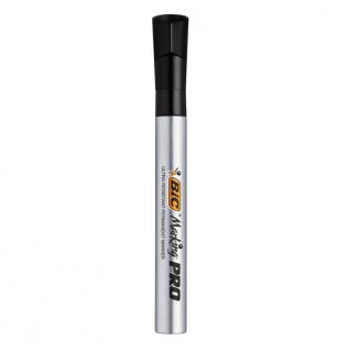 MARKER PERMANENT NEGRU VARF ROTUND PRO INDUSTRIAL BIC