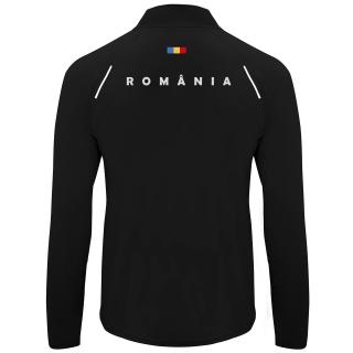 Bluza termica Romania, barbat, culoare neagra, material tehnic sport CS11