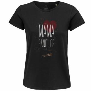 Tricou Mama Ranitilor, culoare neagra, CT500