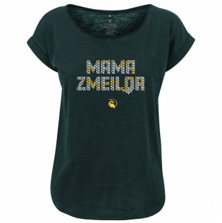 Tricou Mama Zmeilor, culoare verde turcoaz, CP36