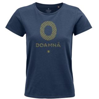 Tricou O doamna, culoare denim, CIR98