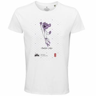 Tricou Pantera Judu4ID, culoare alba, CT61